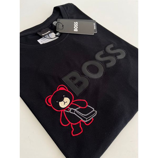 Camiseta Cotton Egípcio HB Estampada - Preto