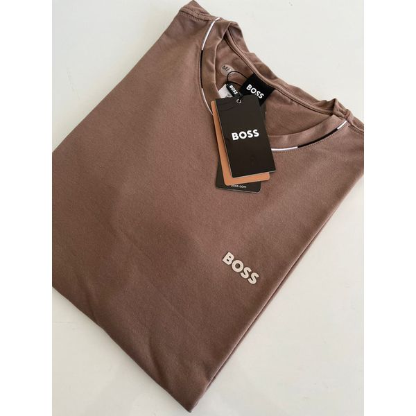 Camiseta Cotton Egípcio HB basica - Marrom