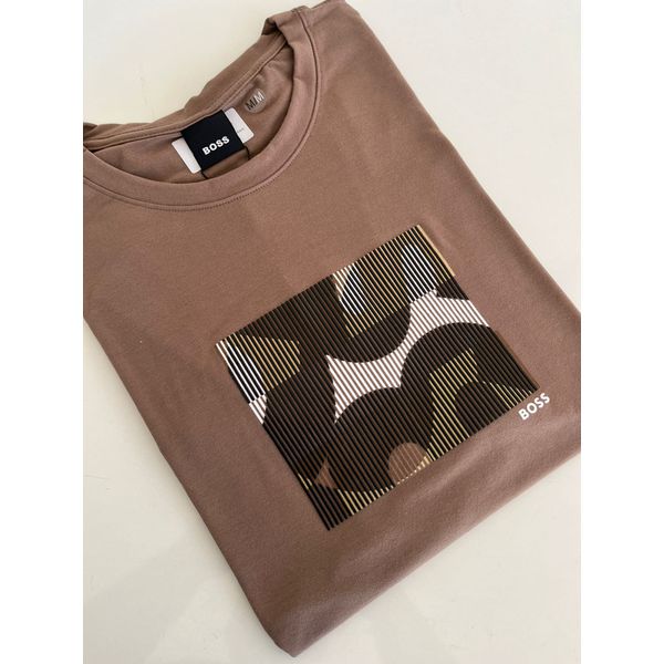 Camiseta Cotton Egípcio HB basica - Marrom