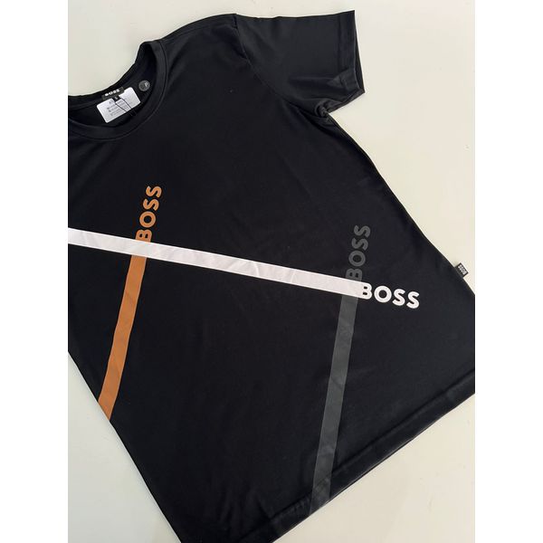 Camiseta Cotton Egípcio HB basica - Preto