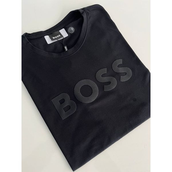 Camiseta Cotton Egípcio HB basica - Preto 