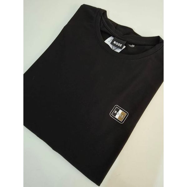 Camiseta Cotton Egípcio HB basica - Preto 