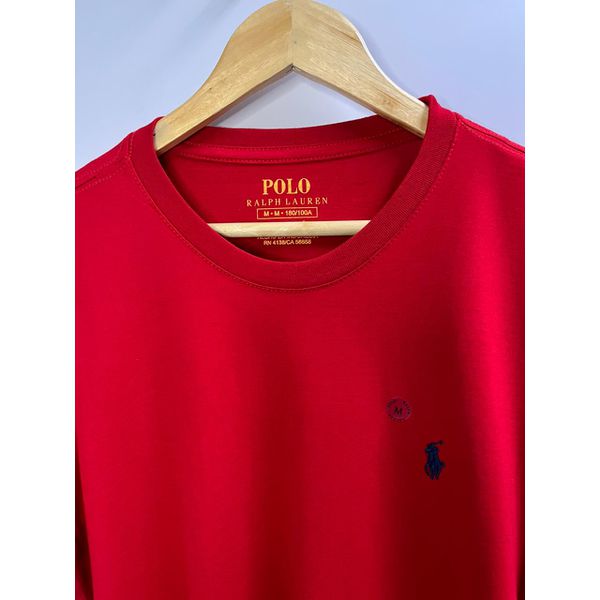 Camiseta Organic Cotton RL - Vermelho