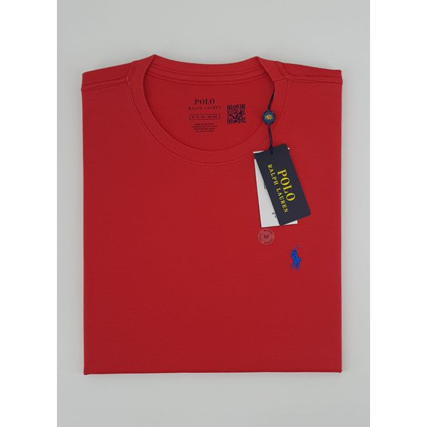 Camiseta Importada RL Básica - Vermelho 