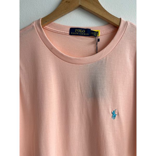 Camiseta Plus Size Importada RL Básica - Rosa