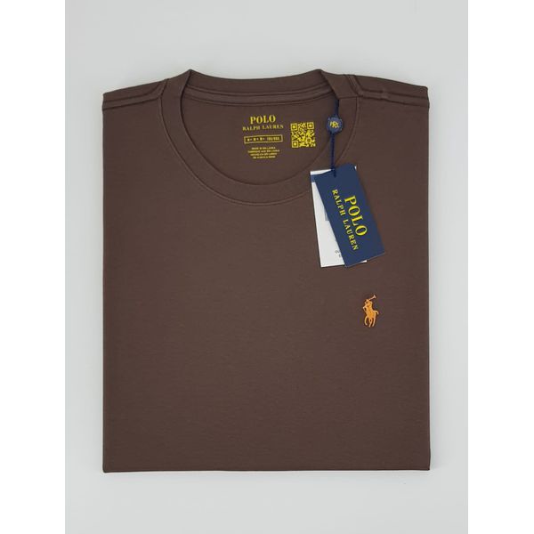 Camiseta Importada RL Básica - Marrom