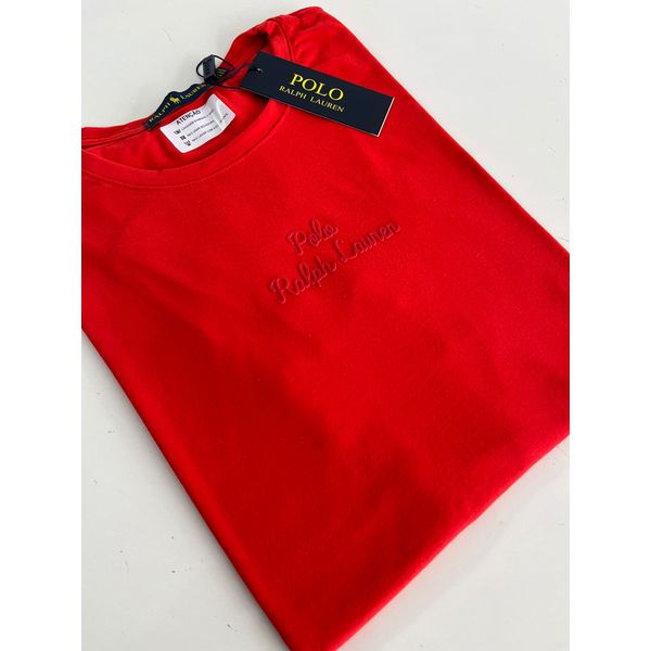 Camiseta Cotton Egípcio RL - Vermelho