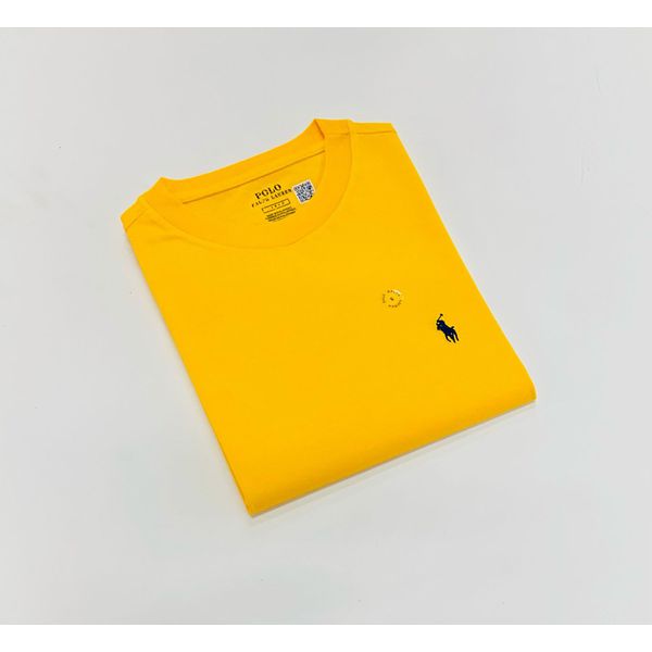Camiseta Algodão Egípcio RL - Amarelo