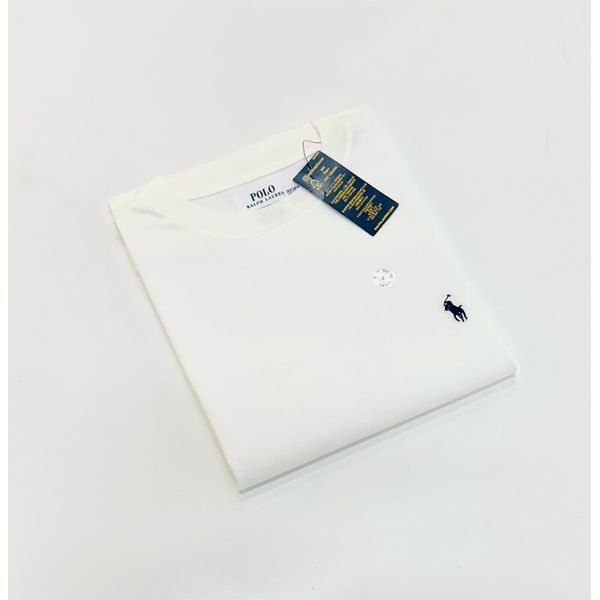 Camiseta Algodão Egípcio RL - Branco 
