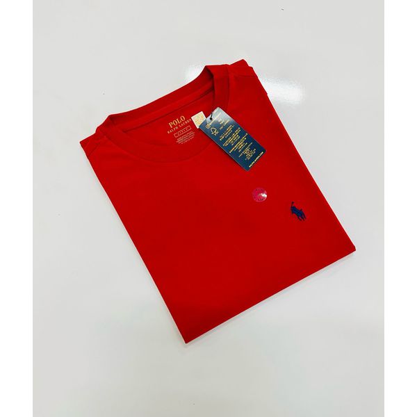 Camiseta Algodão Egípcio RL - Vermelho