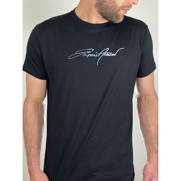 Camiseta Algodão Egípcio ARM Básica - Preto