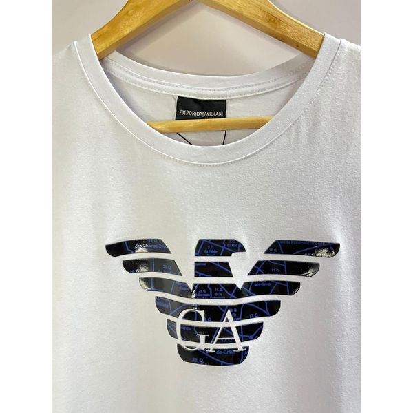 Camiseta Luxo Arm Estampada - Branco