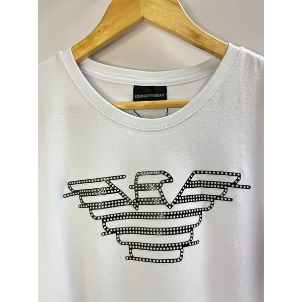 Camiseta Luxo Arm Estampada - Branco