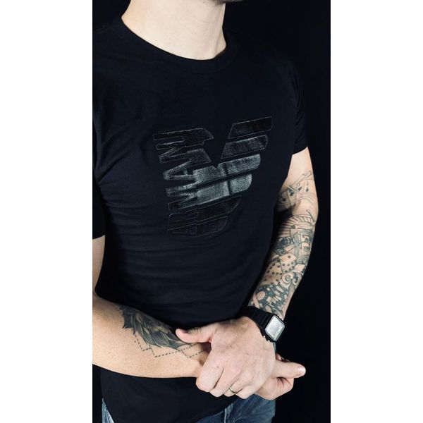 Camiseta Importada Arm Estampada - Preto 
