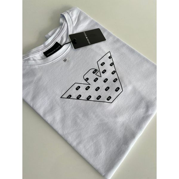 Camiseta Luxo Arm Estampada - Branco