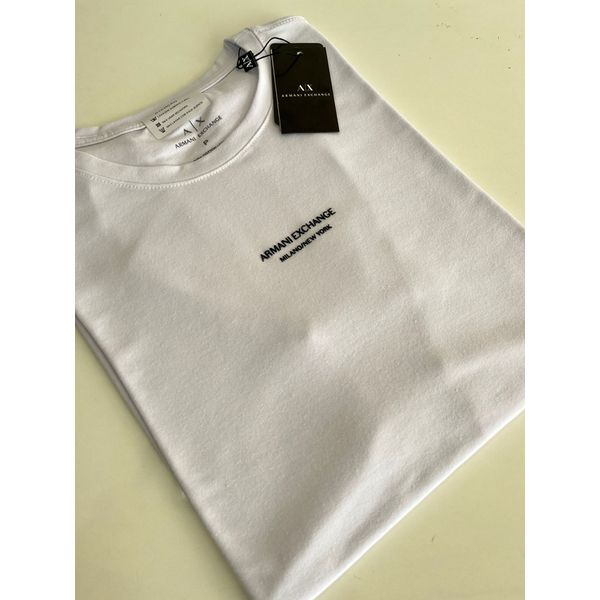 Camiseta Cotton Egípcio Arm Básica - Branco