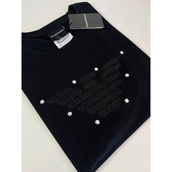 Camiseta Cotton Egípcio Arm Básica - Preto