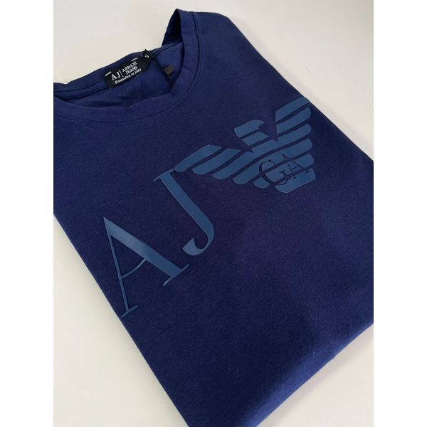 Camiseta Luxo Arm Estampada - Azul Marinho