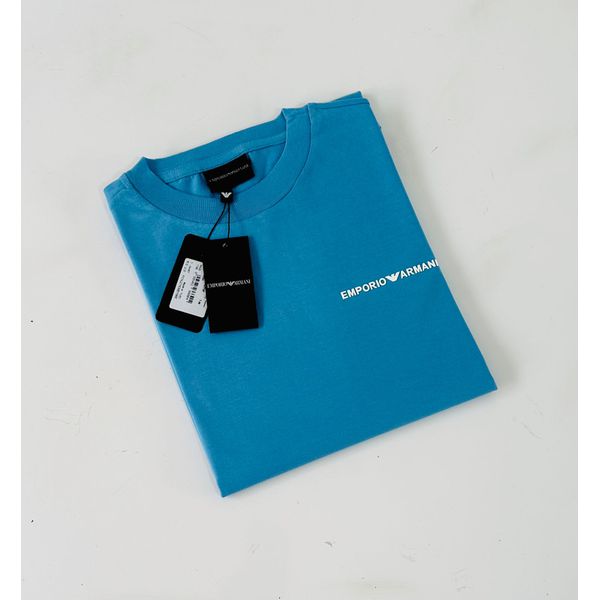 Camiseta Algodão Egípcio ARM - Azul Claro