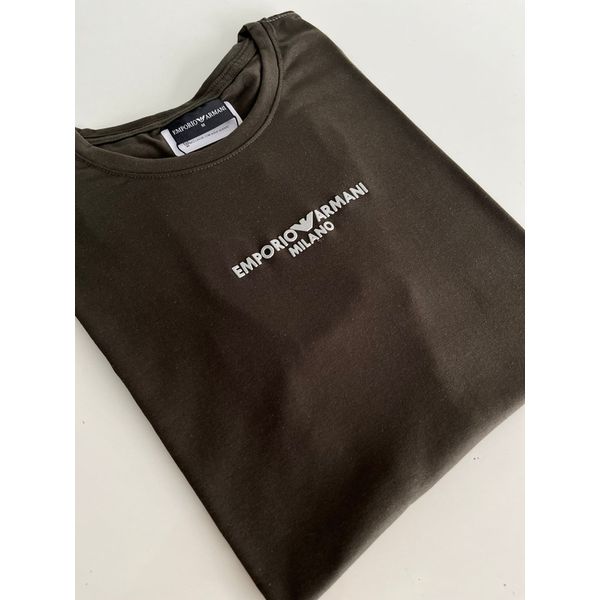 Camiseta Cotton Egípcio Arm Básica - Verde