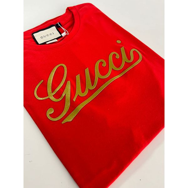 Camiseta Luxo GCC Estampada - Vermelho 