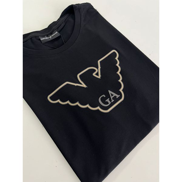 Camiseta Luxo Arm Estampada - Preto