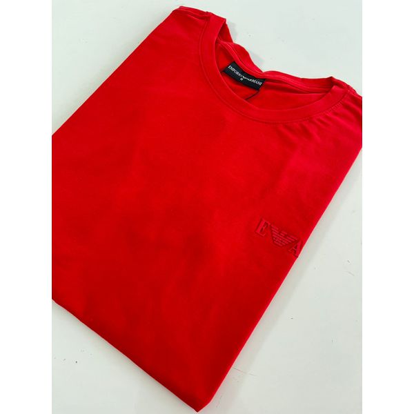 Camiseta Luxo Arm Estampada - Vermelho