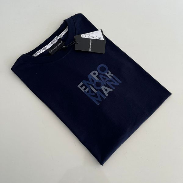 Camiseta Algodão Egípcio ARM - Azul marinho