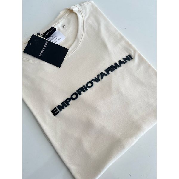 Camiseta Cotton Egípcio Arm Básica - Off White