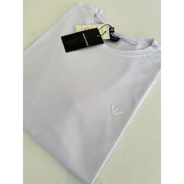 Camiseta Cotton Egípcio Arm Básica - Branco