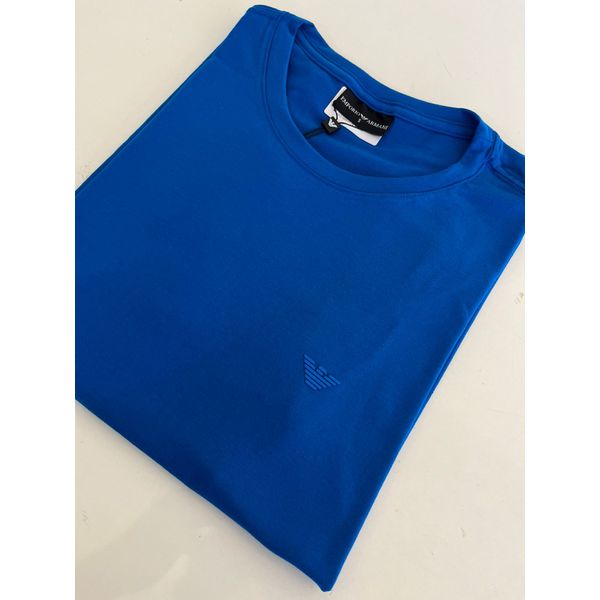 Camiseta Cotton Egípcio Arm Básica - Azul Royal