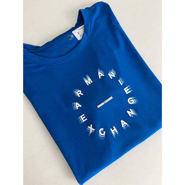 Camiseta Cotton Egípcio Arm Básica - Azul Royal