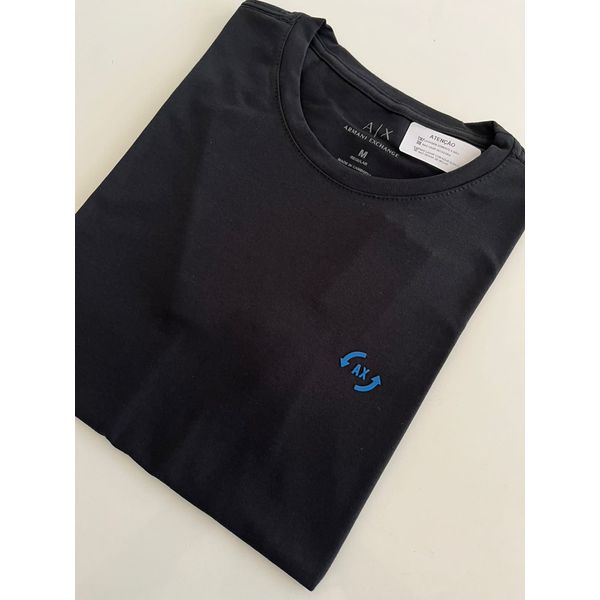 Camiseta Cotton Egípcio Arm Básica - Preto