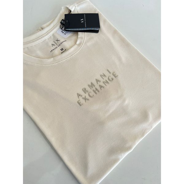 Camiseta Cotton Egípcio Arm Básica - Off