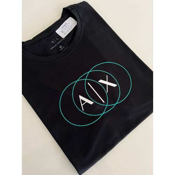 Camiseta Cotton Egípcio Arm Básica - Preto
