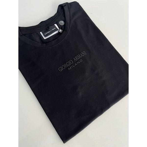 Camiseta Cotton Egípcio Arm Básica - Preto