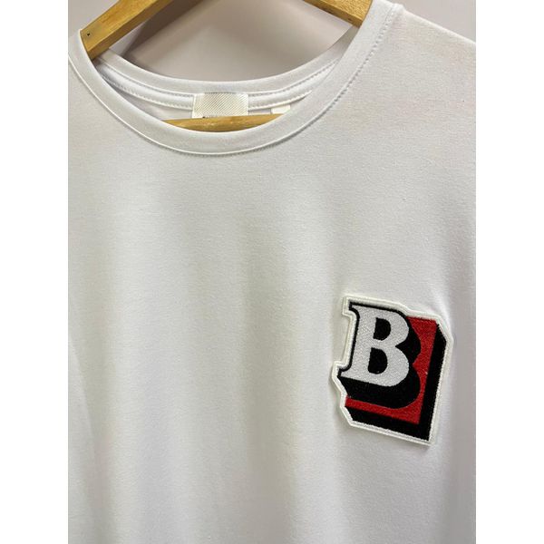 Camiseta Cotton Egípcio BRB Estampada - Branco