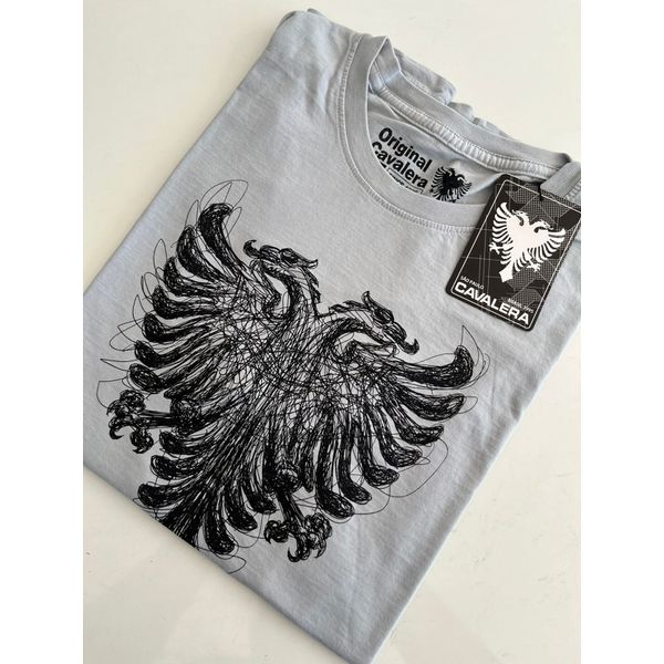 Camiseta Nacional Diferenciada CV - Cinza