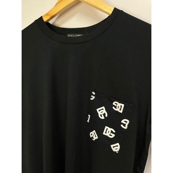 Camiseta Importada DG Estampada - Preto