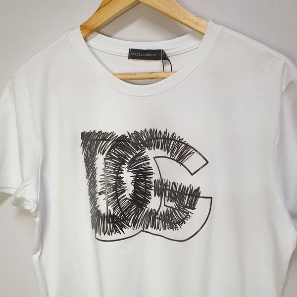 Camiseta Luxo DG Estampada - Branco 