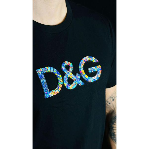 Camiseta Importada DG Estampada - Preto 
