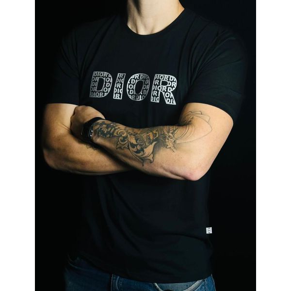 Camiseta Importada DR Estampada - Preto