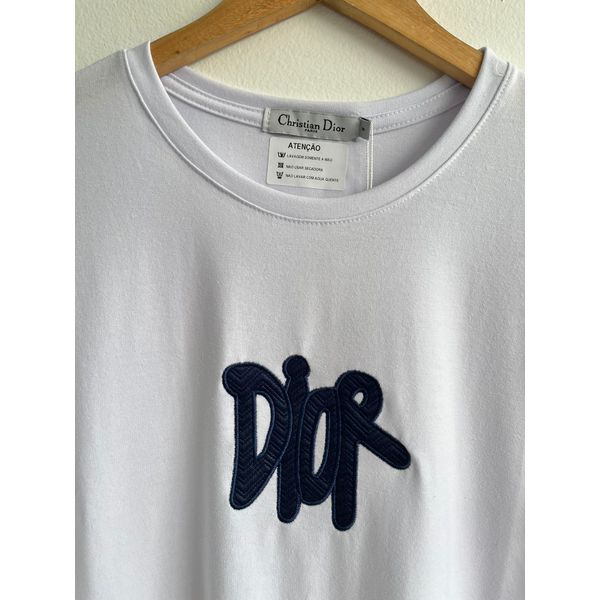 Camiseta Cotton Egípcio DR Estampada - Branco