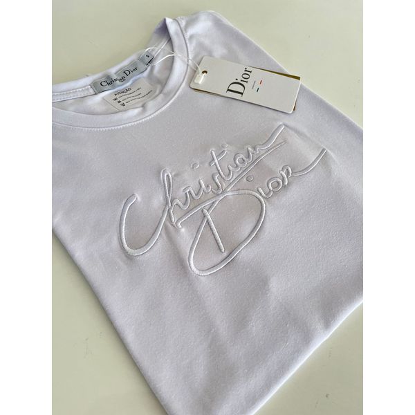 Camiseta Cotton Egípcio DR Estampada - Branco