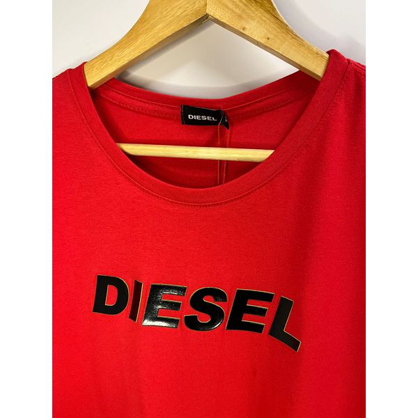 Camiseta Luxo Estampada DSL - Vermelho