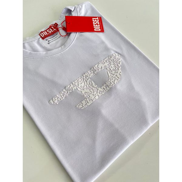 Camiseta Cotton Egípcio DSL Estampada - Branco 