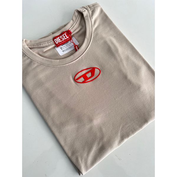 Camiseta Cotton Egípcio DSL Estampada - Bege