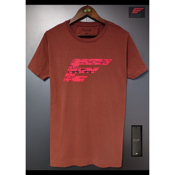 Camiseta Nacional Diferenciada ELS - Marrom