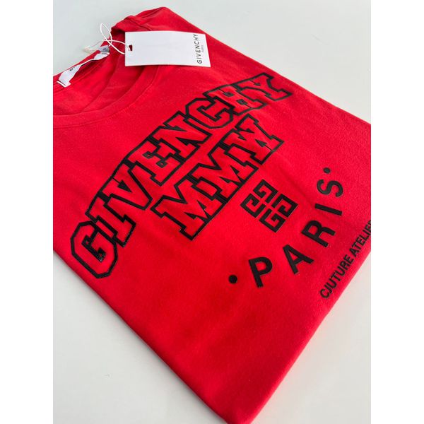 Camiseta Luxo GVN Estampada - Vermelho