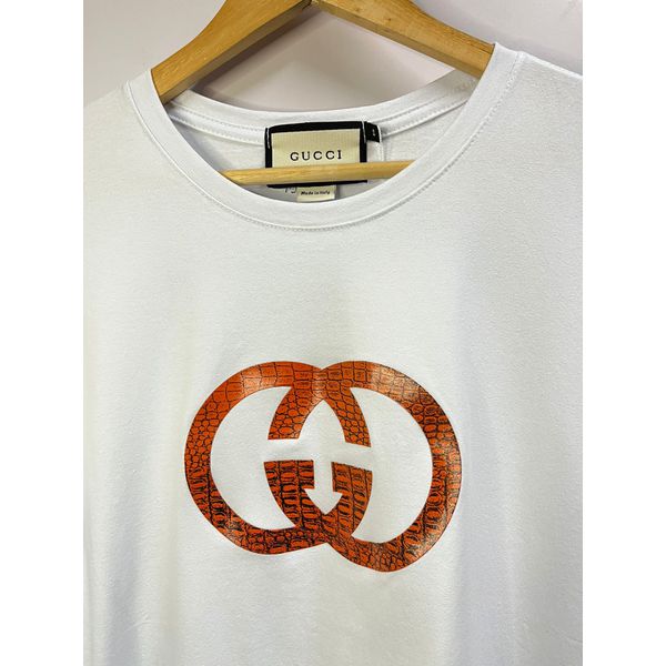 Camiseta Luxo GCC Estampada - Branco 